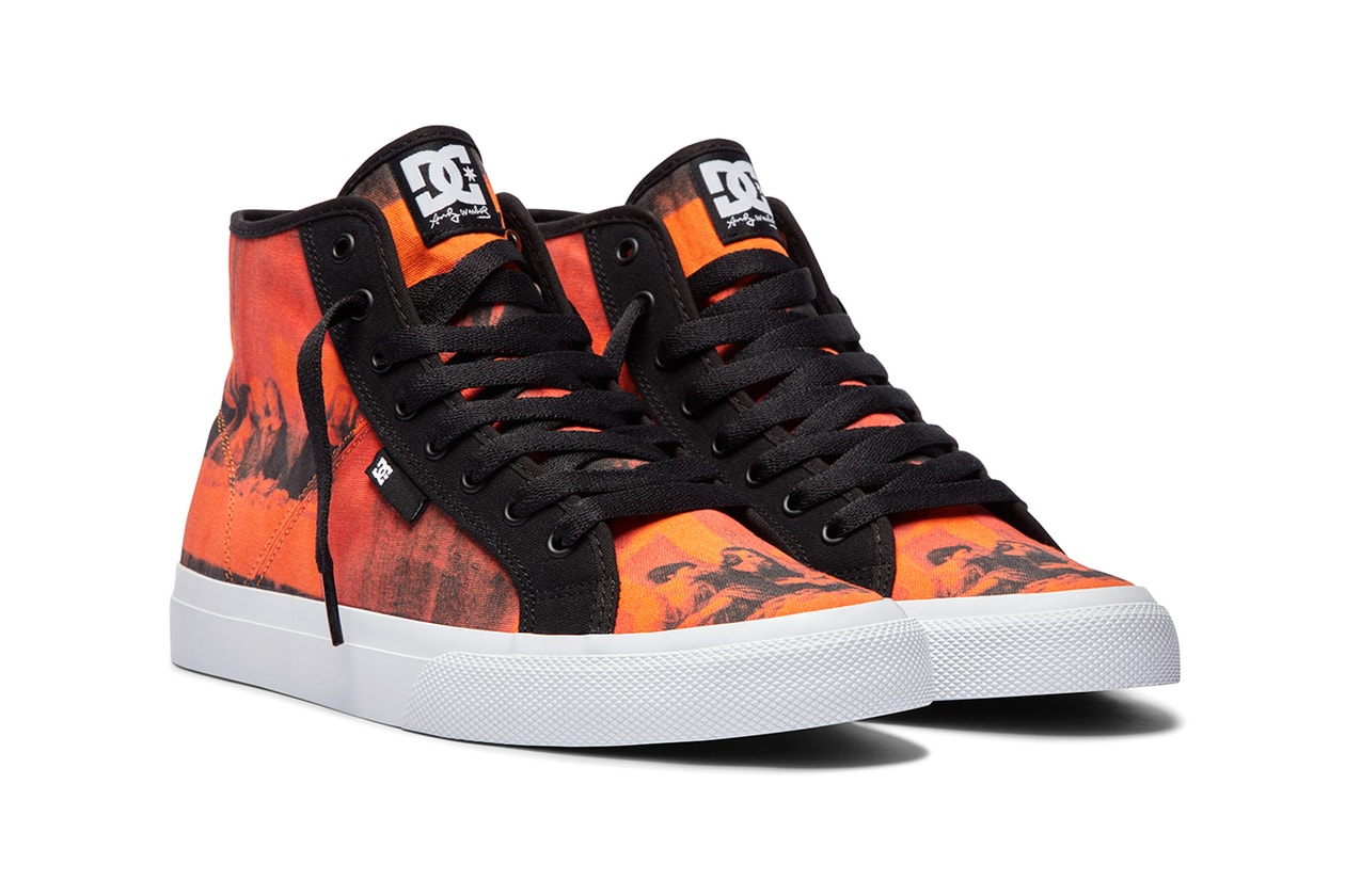 Andy Warhol x DC Shoes DC x Warhol Collection Skateboarders Snowboarders Artists Skate Culture Street Style Andy Warhol Foundation 1987 Proceeds @warholfoundation Release Date April 16 Campbell's Soup Cans The Factory Pioneering Artists New York City 1980s Radical Art Skate Sneakers DC Heritage Culture