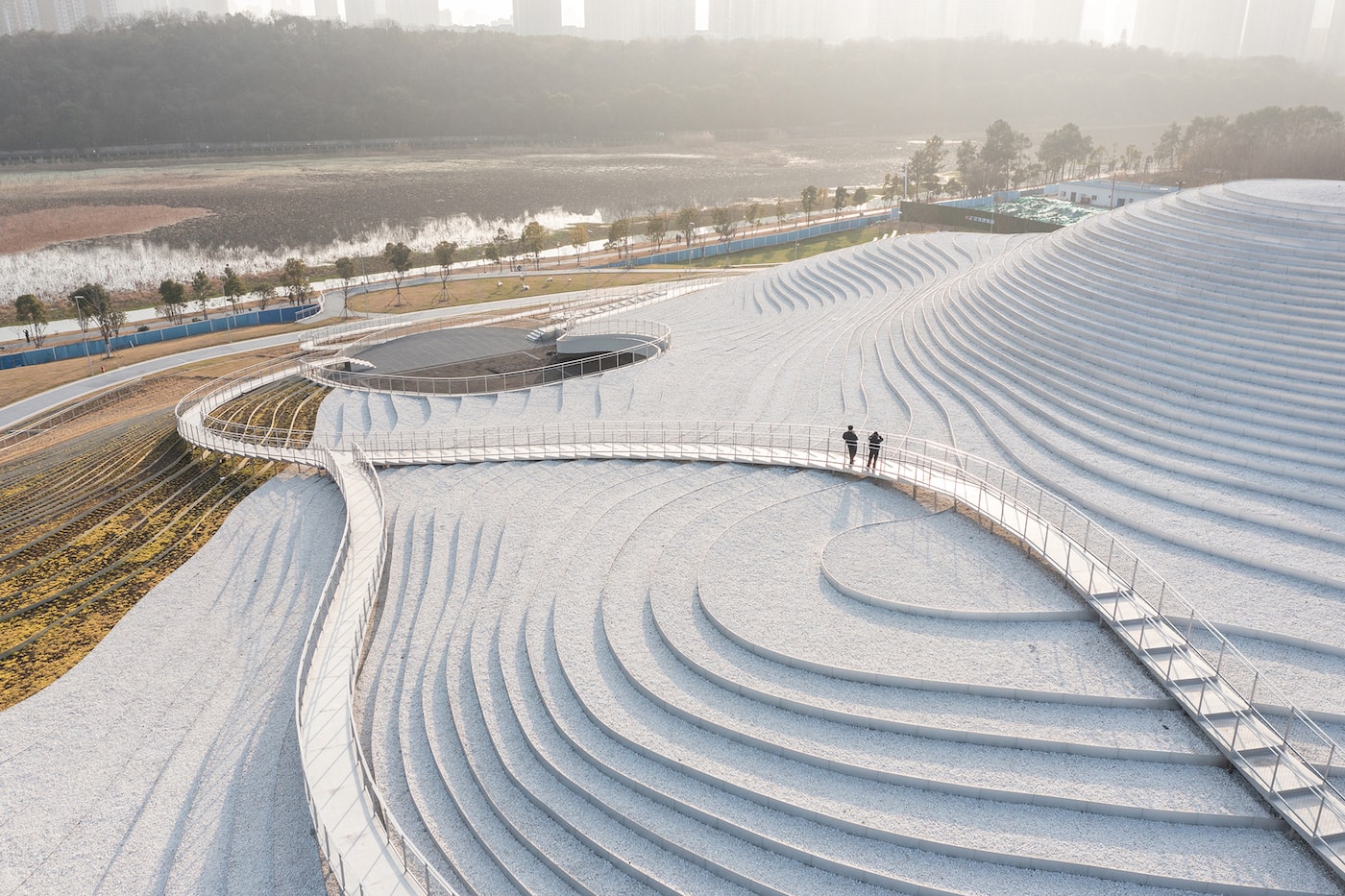 Atelier Deshaus Creates Undulating Roof for Qintai Art Museum in Wuhan