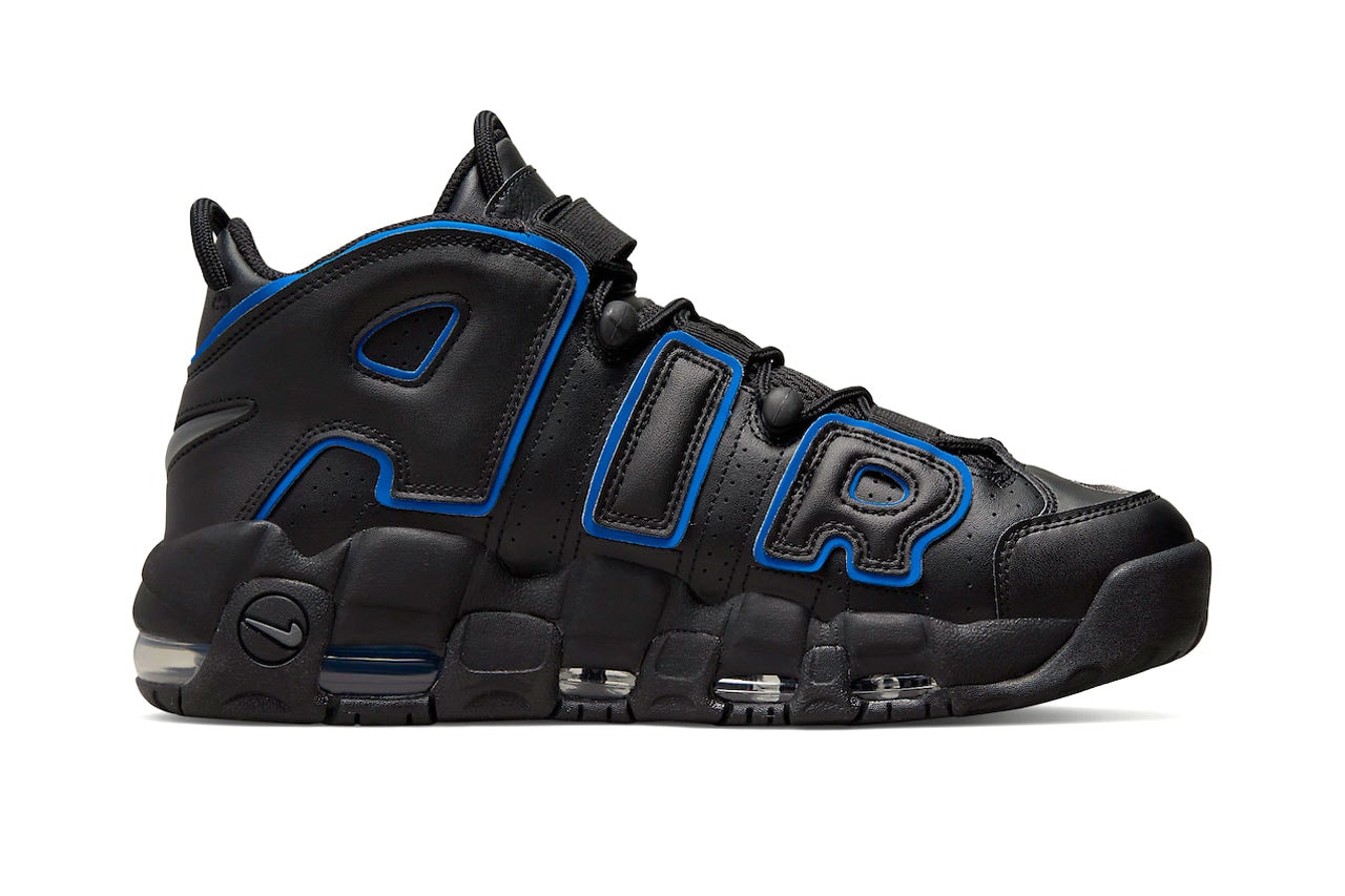 Check Out the Nike Air More Uptempo “Black Royal” Footwear