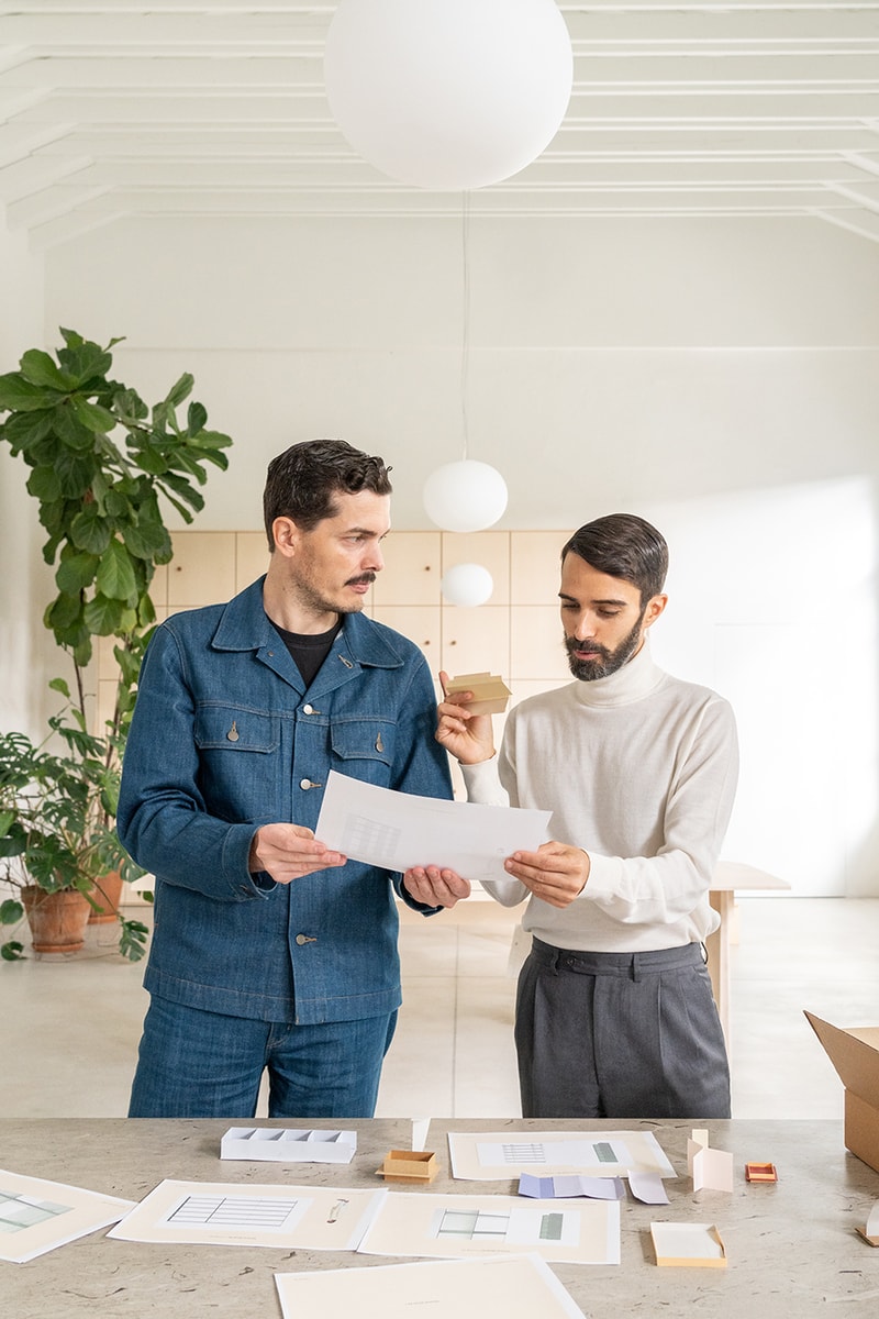 Formafantasma and Hem Launch First Collaboration T-Shelves Sustainable Furniture Design 