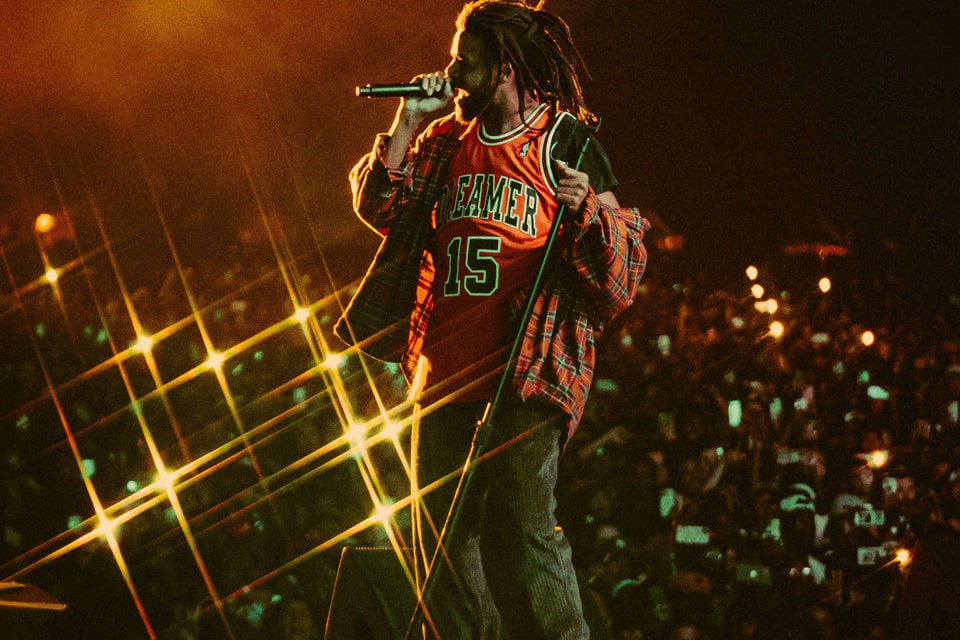 J Cole Debuts Mitchell & Ness X Dreamer Jersey Collaboration