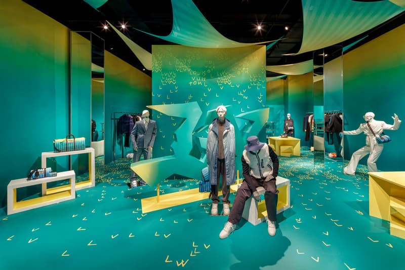 Louis Vuitton Unveils “Daybreak” Men’s Pre-Fall 2022 Residency in Soho Fashion