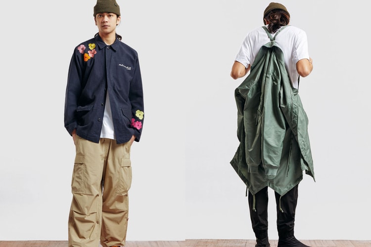 Maharishi Blends Sukujan-Inspired Embroidery and Military Styles for SS22 Drop 3