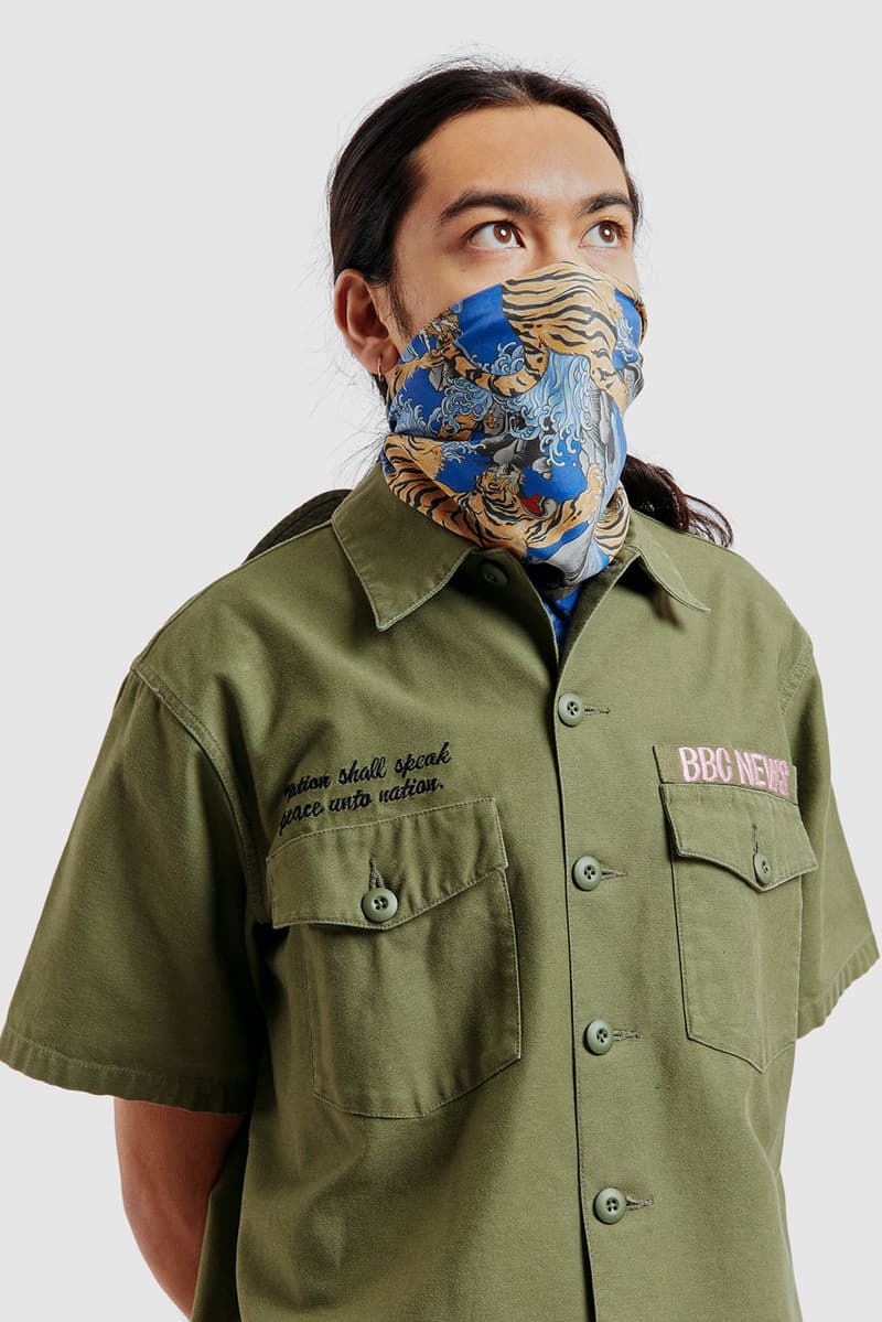 Maharishi Blends Sukujan-Inspired Embroidery and Military Styles for SS22 Drop 3 Fashion