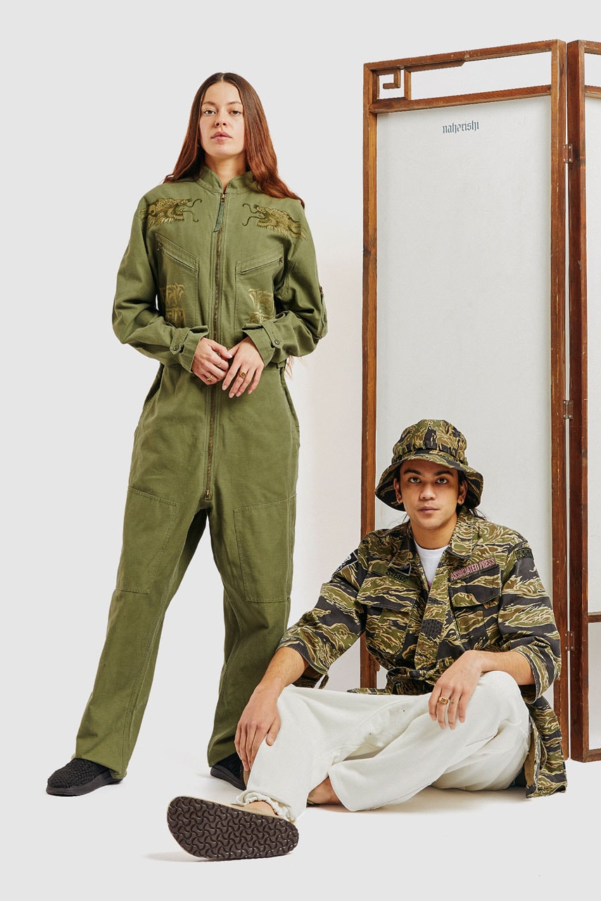 Maharishi Blends Sukujan-Inspired Embroidery and Military Styles for SS22 Drop 3 Fashion