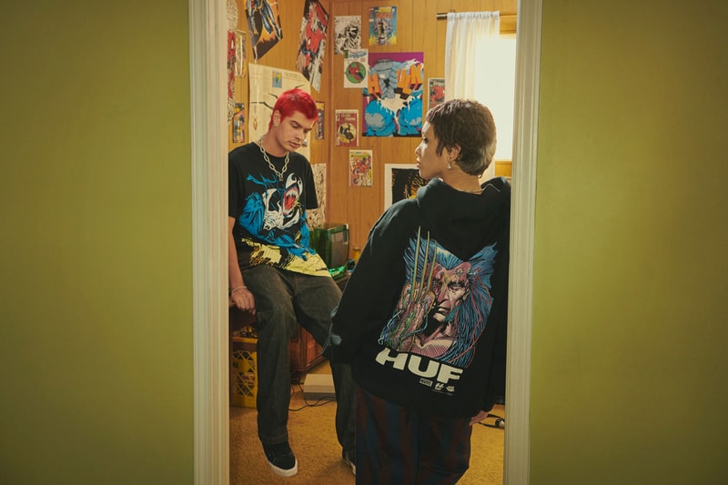 HUF Taps Into Marvel’s Archives for a 90s-Inspired Collection Fashion