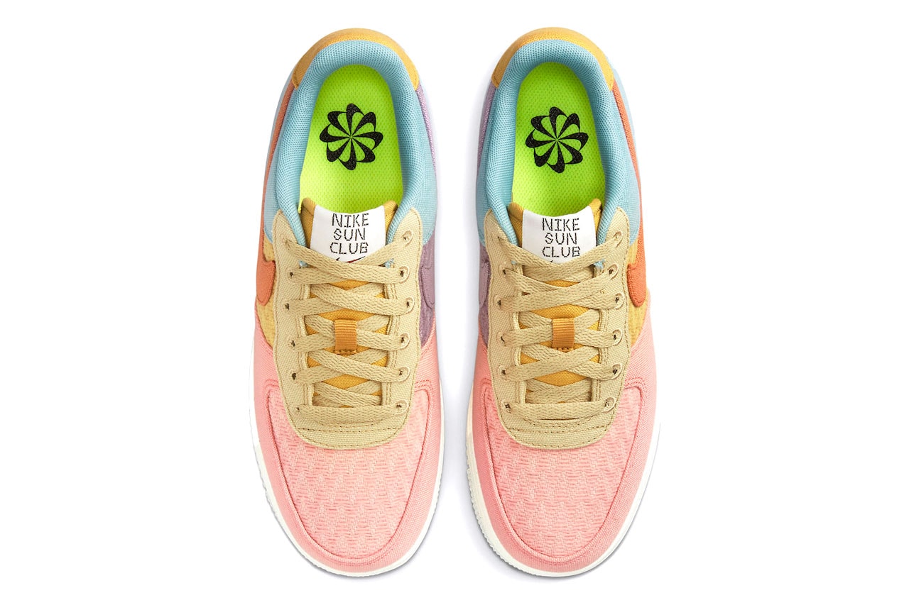 Nike’s “Sun Club” Air Force 1 Is Dipped in Pastel Hues Footwear