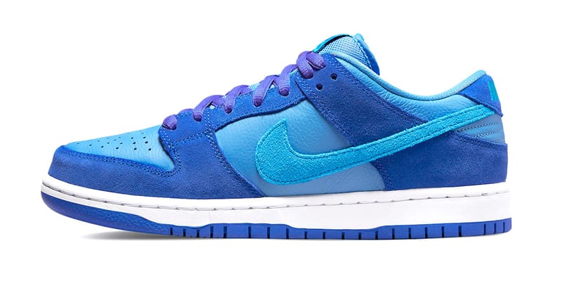 sb dunk low blue white