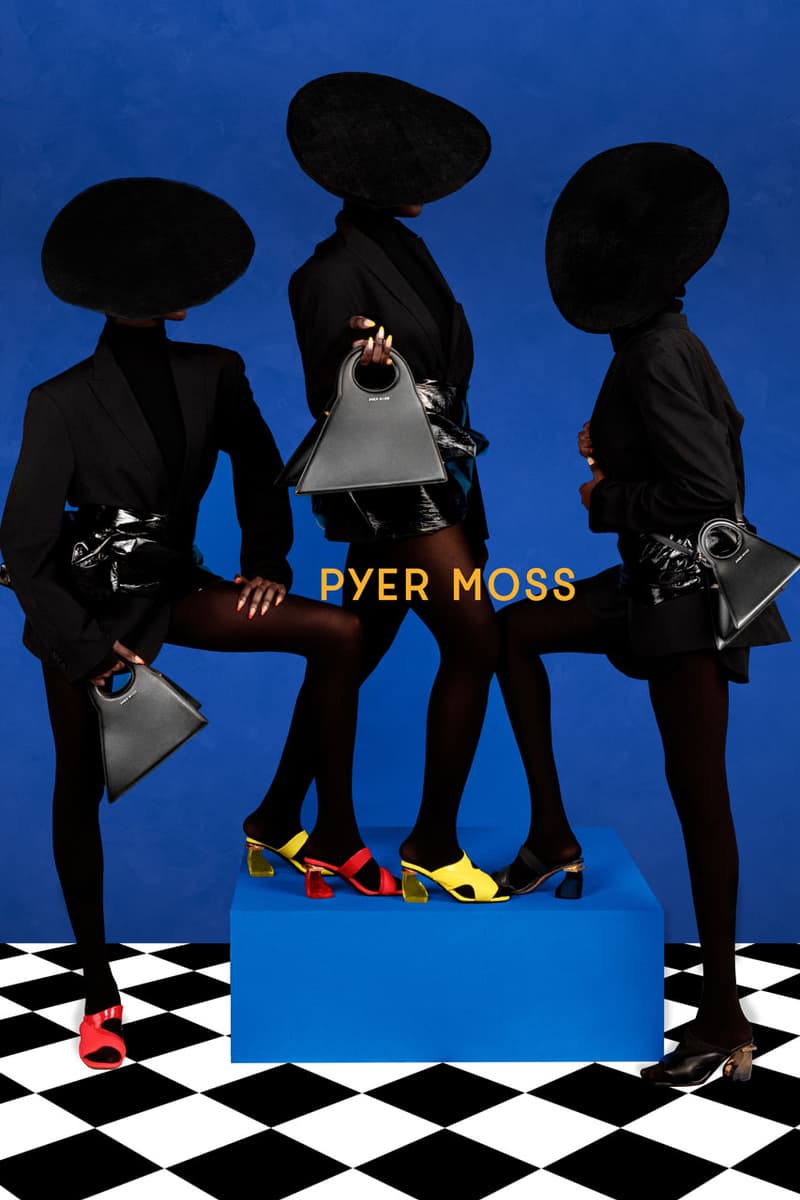 PYER MOSS Ventures Into Leather Goods and Women’s Footwear Fashion