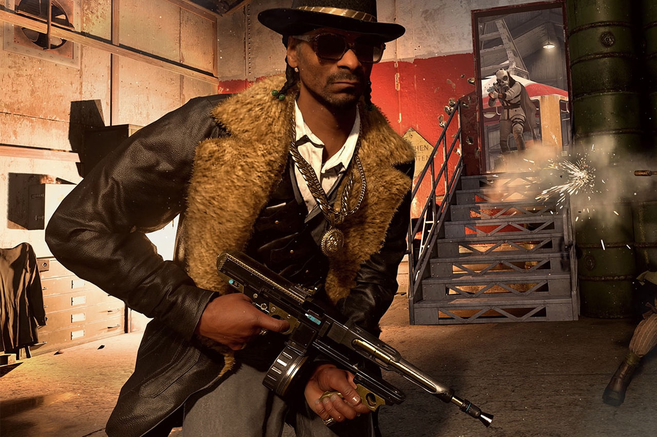 Snoop Dogg Call of Duty Operator Bundle Tracer Pack Announcement Details View Weapons Levels XP In-game Store