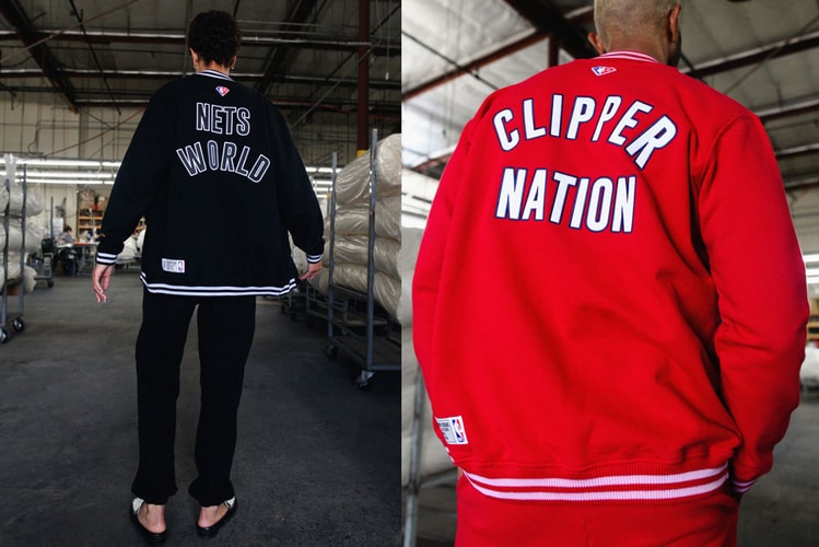 Standard Issue Tees Links Up With the NBA for Cardigan Sweatsuit Collection