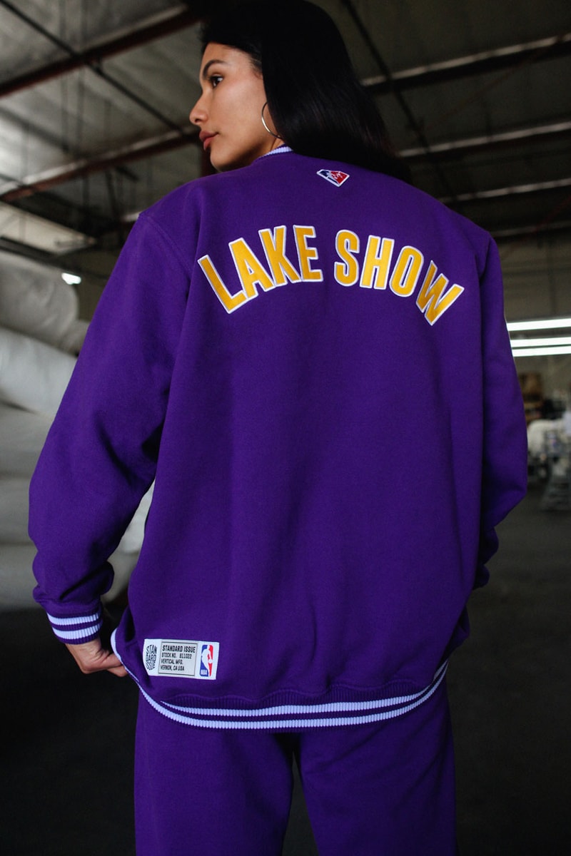 Standard Issue Tees Links Up With the NBA for Cardigan Sweatsuit Collection Fashion