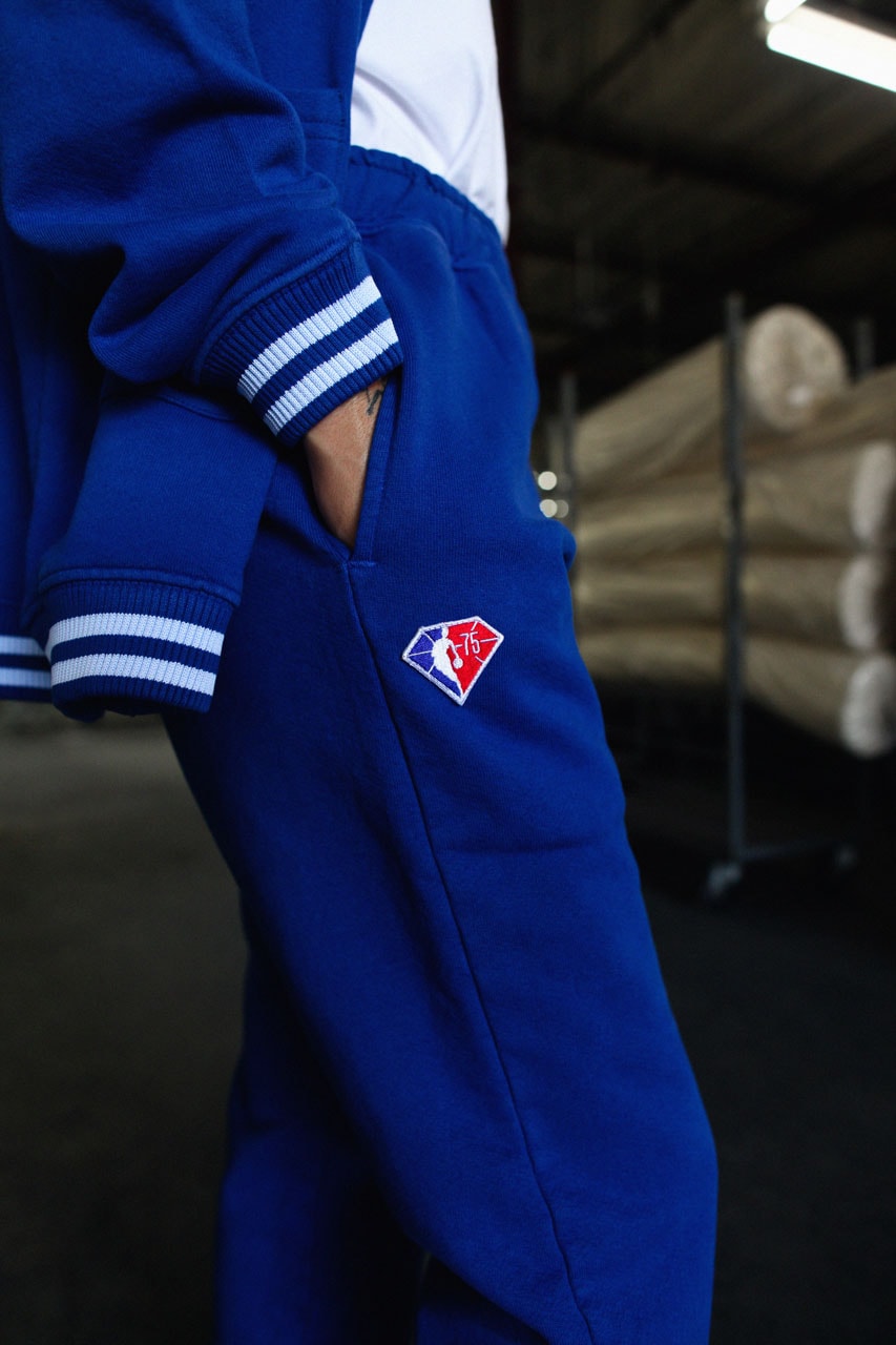 Standard Issue Tees Links Up With the NBA for Cardigan Sweatsuit Collection Fashion