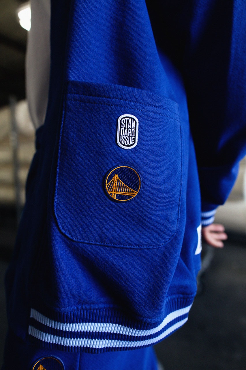 Standard Issue Tees Links Up With the NBA for Cardigan Sweatsuit Collection Fashion