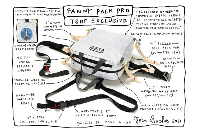 Tom Sachs Releases the Rocket Factory Fanny Pack