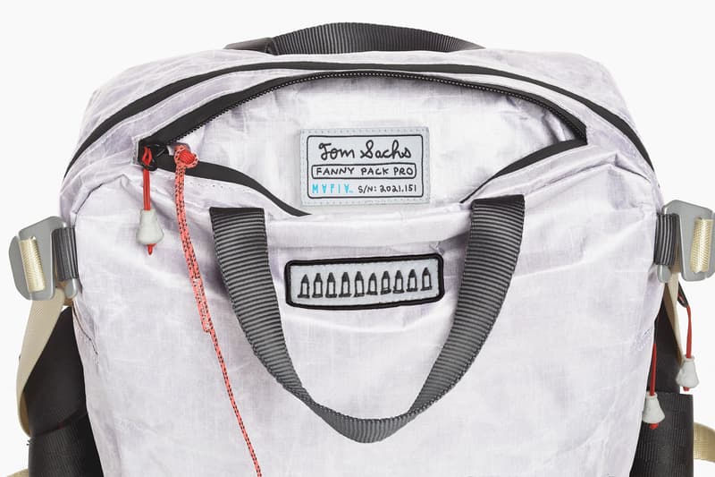 tom sachs rocket factory fanny pack release nfts