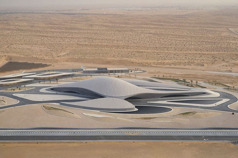 Take a Look Around Zaha Hadid Architects' Desert Headquarters