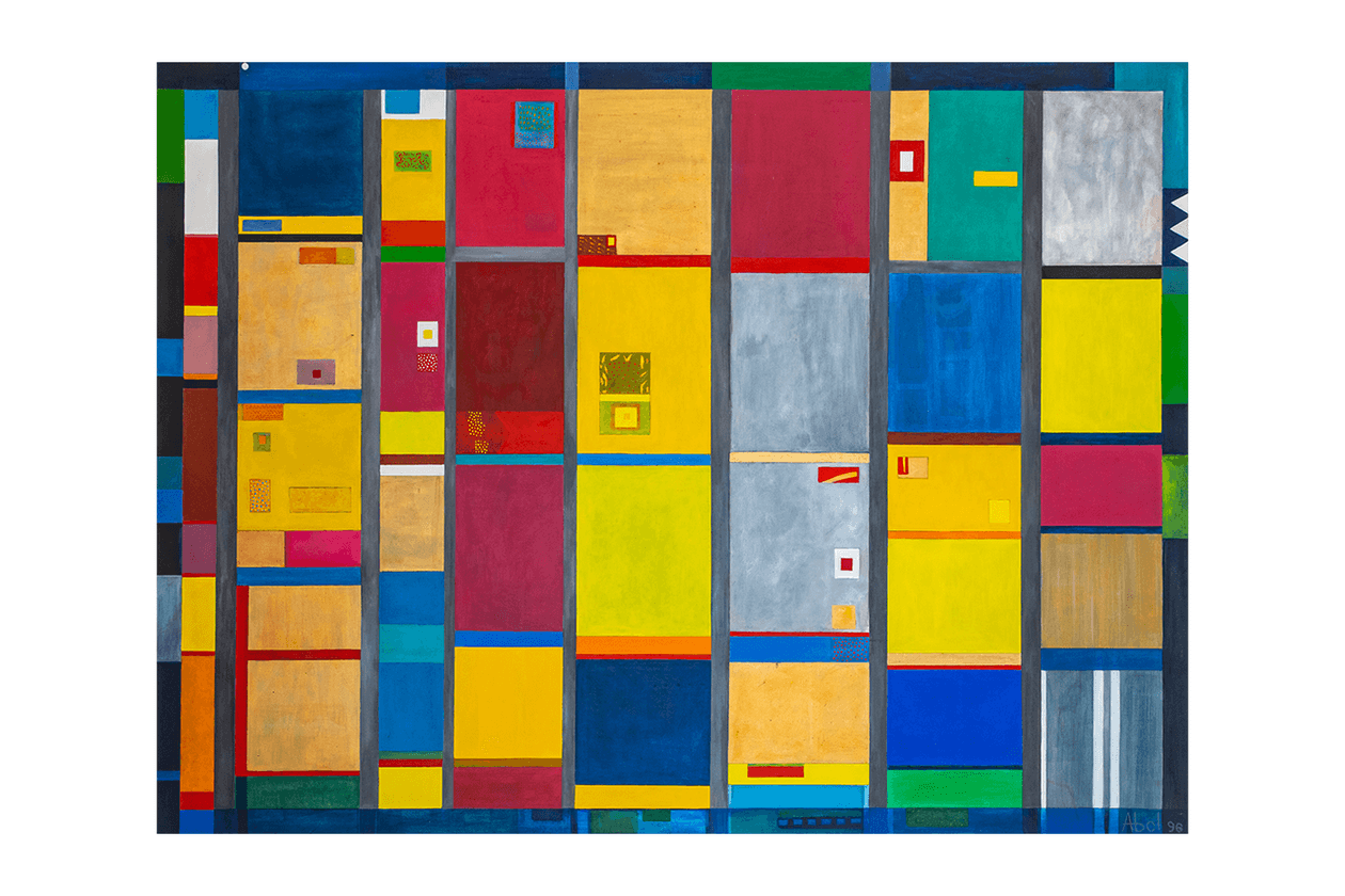 Abol Atighetchi Persian Calligraphy Post-Modern Figurative