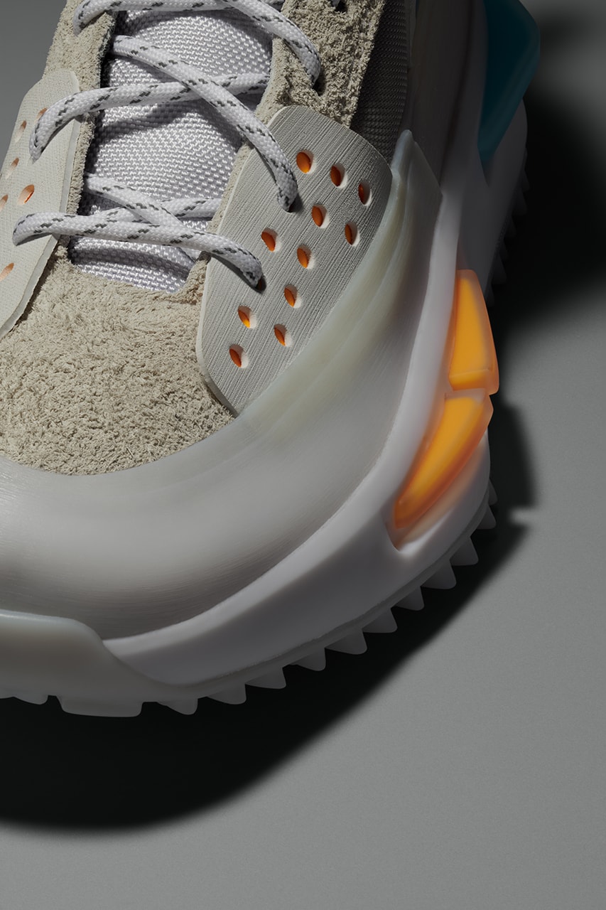Pharrell x adidas Hu NMD S1 RYAT "White" Details White Black Hiking High Top Blue Orange