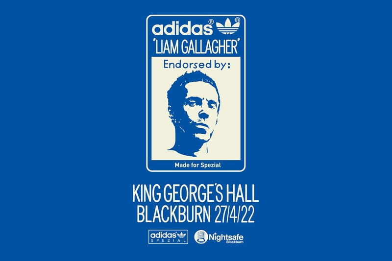 adidas Spezial x Liam Gallagher SS22 Release Info raffle gig blackburn UK when do they drop Barrington smash 