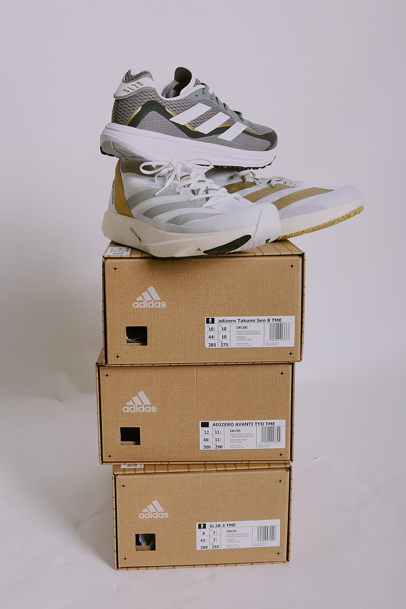 Tinman Elite x adidas Running Collaboration Info SL20 Adios PRO Takumi Sen 8 