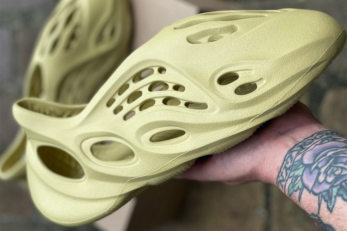 adidas Yeezy Foam Runner GV6775 Sulfur release info HP5348 HP5349 RNNR Kanye West Ye footwear 