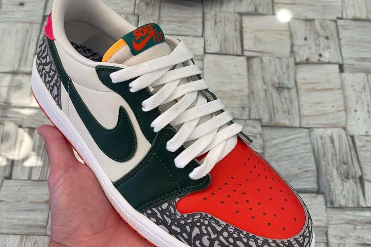 An Air Jordan 1 Low OG “What The SoleFly” Sample Has Emerged