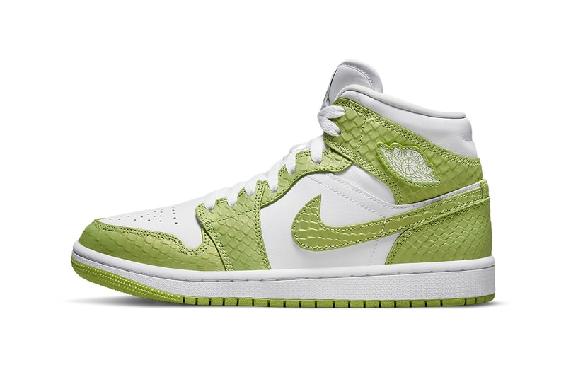 air jordan 1 mid green python DV2959 113 release date info store list buying guide photos price 