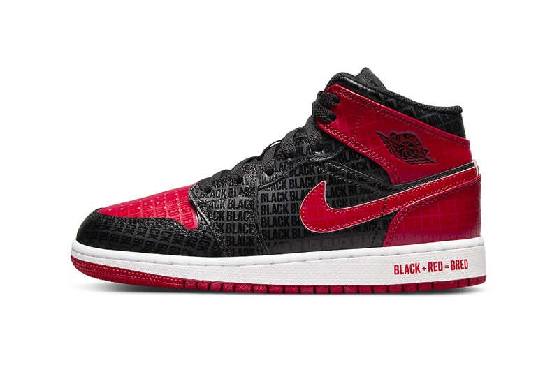 Air Jordan 1 Mid GS Bred Official Look Look Release Info Date Buy Price 