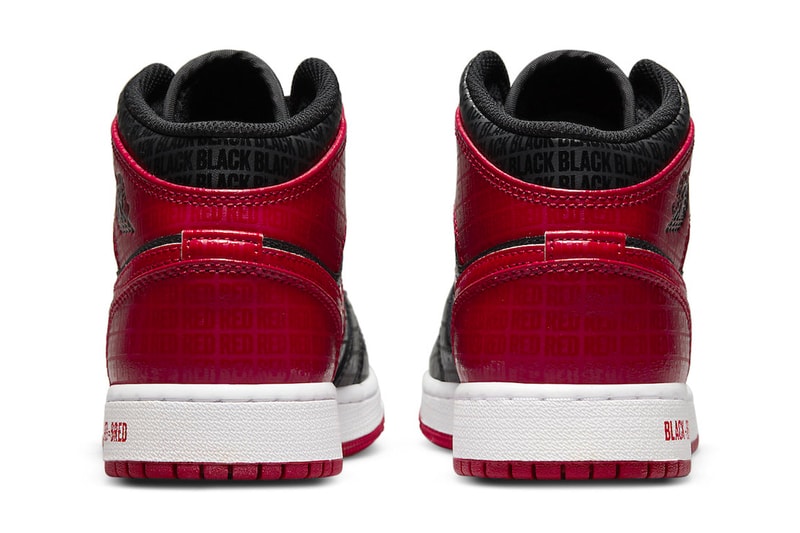 Air Jordan 1 Mid GS Bred Official Look Look Release Info Date Buy Price 