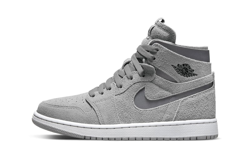 Air Jordan 1 Zoom CMFT Metallic Silver Official Look Release Info CT0979-003 Date Buy Price