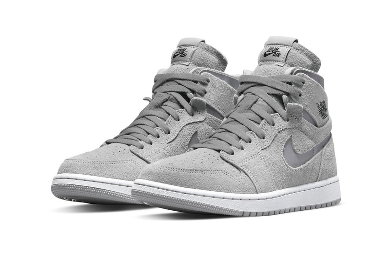 Air Jordan 1 Zoom CMFT Metallic Silver Official Look Release Info CT0979-003 Date Buy Price