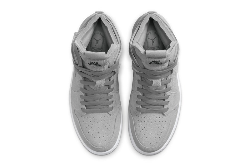 Air Jordan 1 Zoom CMFT Metallic Silver Official Look Release Info CT0979-003 Date Buy Price