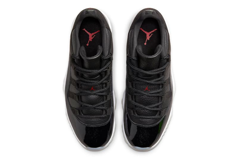 Air Jordan 11 Low 72-10 Official Look Release Info AV2187-001 Date Buy Price 