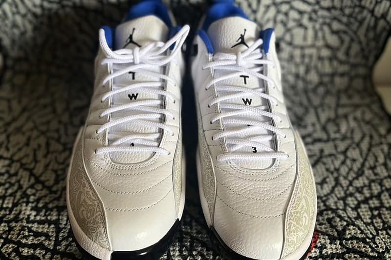 air jordan 12 low golf nrg laser white blue beige release info date store list buying guide photos price 