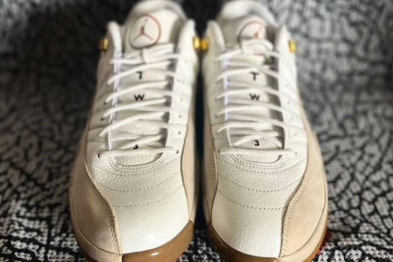 air jordan 12 low golf nrg laser white blue beige release info date store list buying guide photos price 