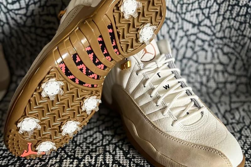 air jordan 12 low golf nrg laser white blue beige release info date store list buying guide photos price