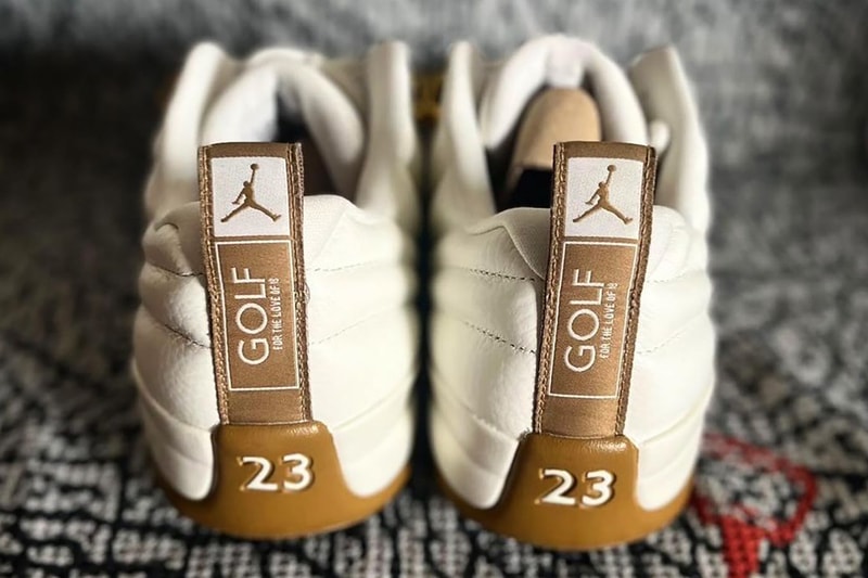 air jordan 12 low golf nrg laser white blue beige release info date store list buying guide photos price 