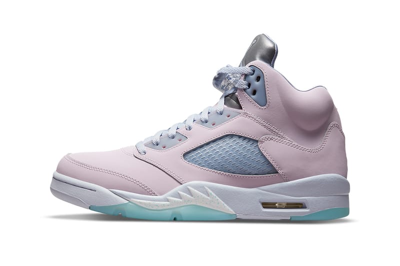 pink and silver jordans