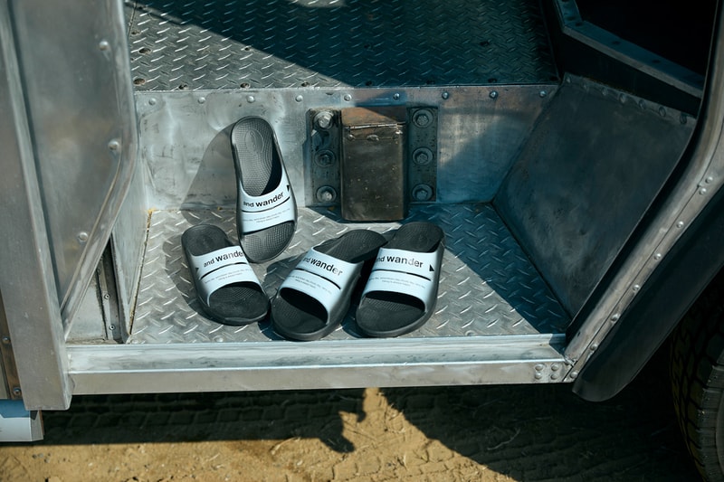 and wander Spring/Summer 2022 Camping Collection Helinox OOFOS collaboration 