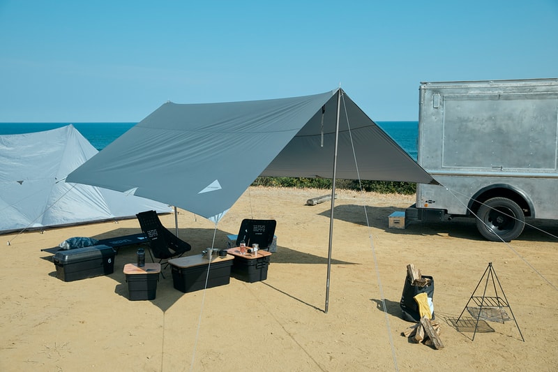 and wander Spring/Summer 2022 Camping Collection Helinox OOFOS collaboration 