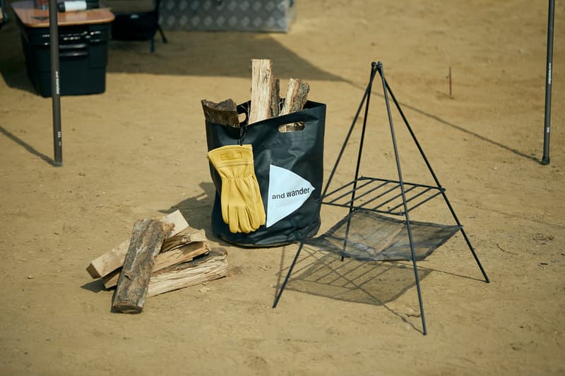 and wander Spring/Summer 2022 Camping Collection Helinox OOFOS collaboration 