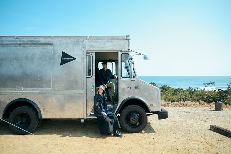 and wander Spring/Summer 2022 Camping Collection Helinox OOFOS collaboration 