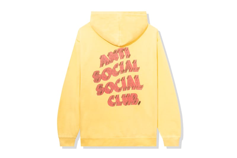 Anti Social Social Club x Paul Frank Laying Tee Yellow