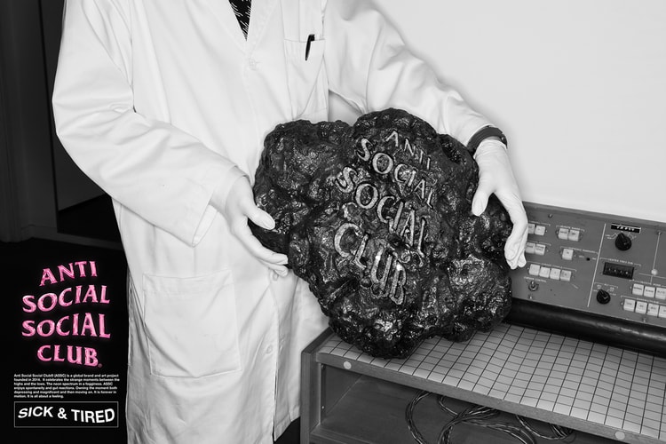 Anti Social Social Club Offers Unexpected Objects With its SS22 "SICK & TIRED" Collection