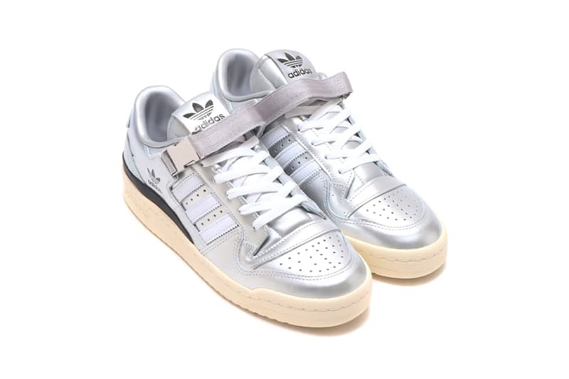 atmos x adidas Originals Forum "Kobako" Collaboration High Low Metallic Silver Japan 2000s Y2K Release Information