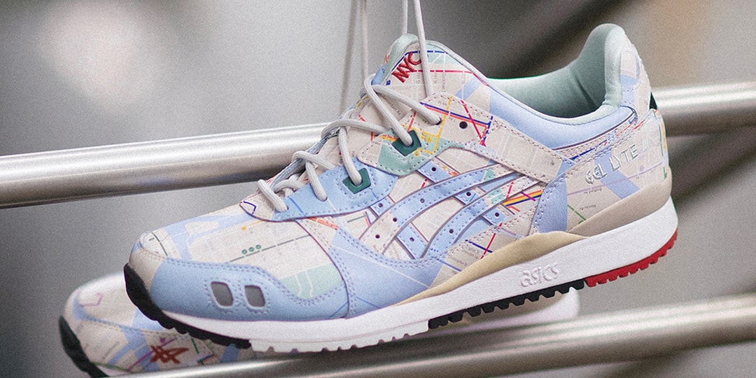 atmos ASICS GEL-LYTE III Tokyo NYC Subway Release Date | Hypebeast