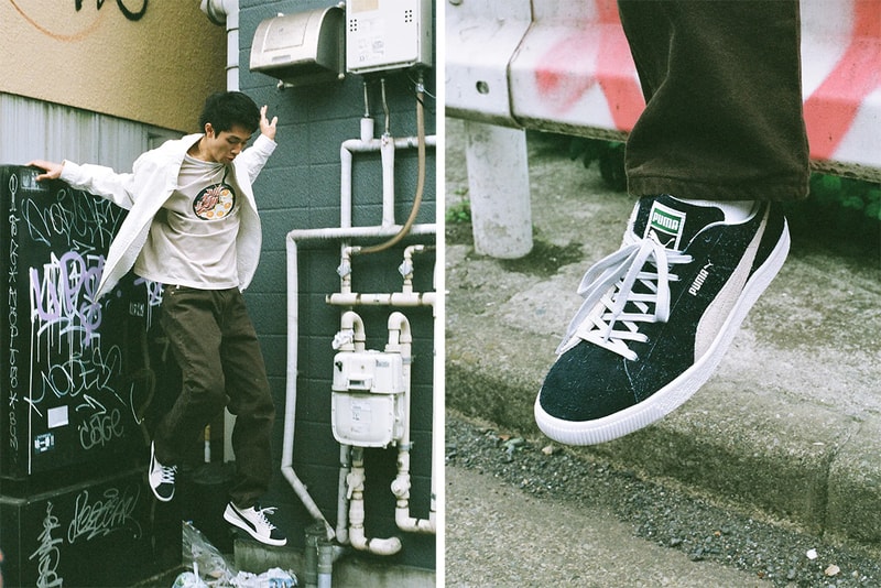 atmos F LAGSTUF F puma suede white navy release date info store list buying guide photos price 