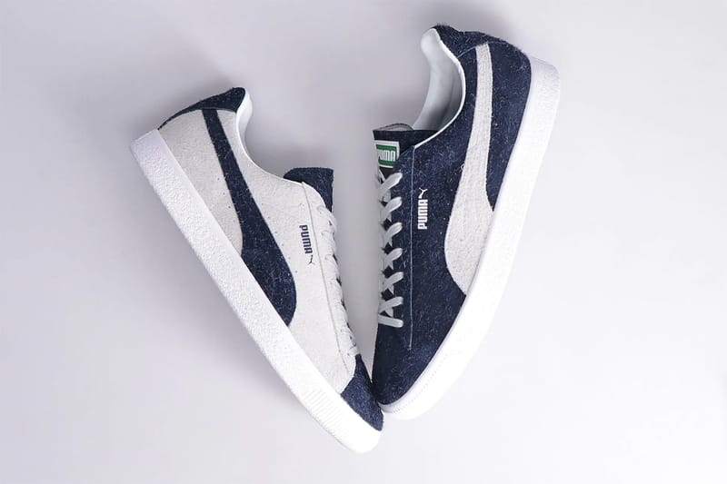 puma suede navy white