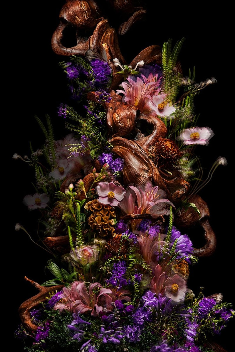 Azuma Makoto Crafts Floral Sculptures for La Collection Privee by Dior Latest Fragrance Line sakura gris dior lucky la colle noire jasmin des anges oud ispahan roses jasmine flowers date price release info price date